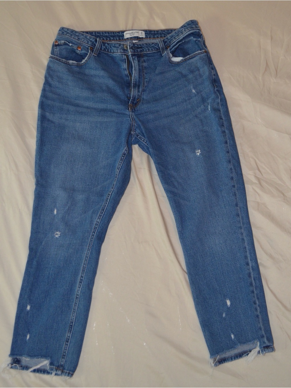 Abercrombie & Fitch curve love the skinny high rise jeans